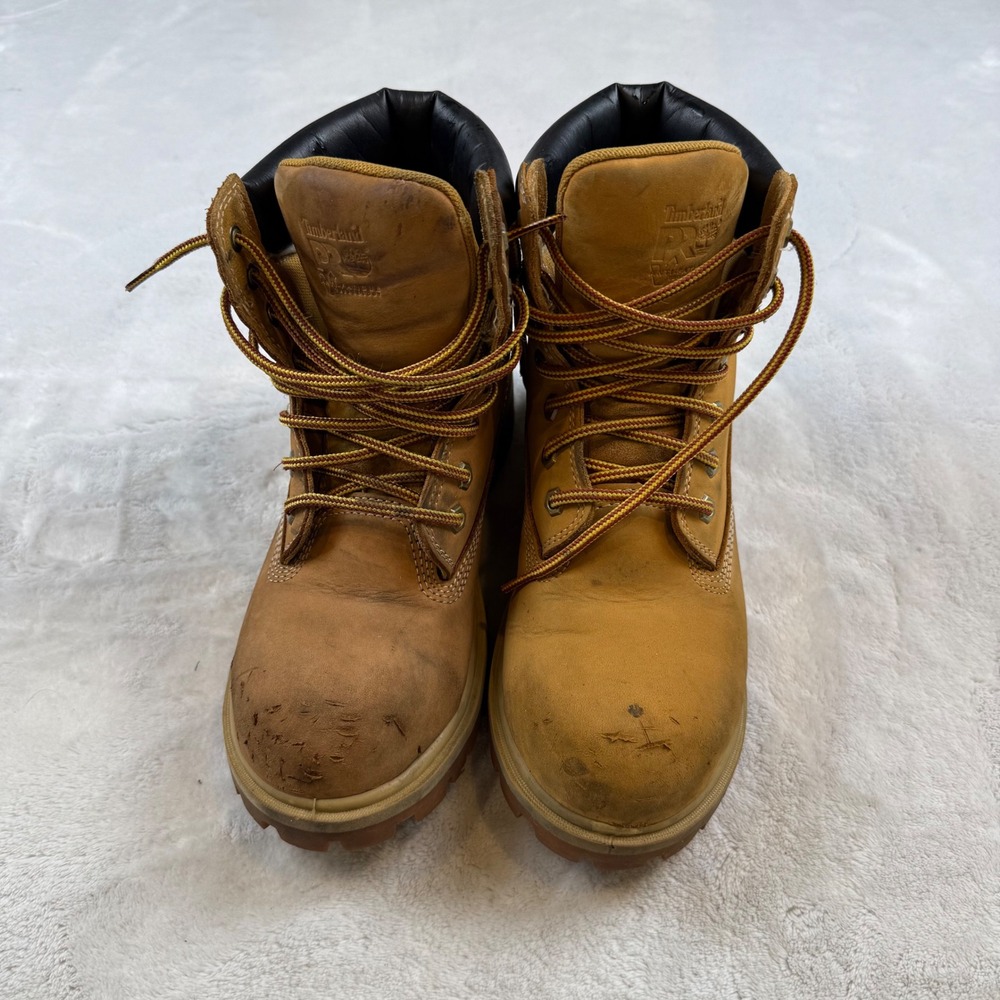Timberland Pro Womens Work Boots Tan Leather Lace Up ASTM F2413 EH Size 6.5M‎ - Picture 3 of 11